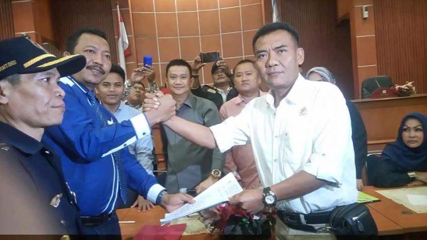 Kisruh PPDB Aktivis LSM se-Kota Depok Geruduk DPRD