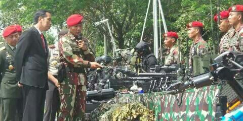 Presiden Sampaikan Poin Penting Pada Kopassus