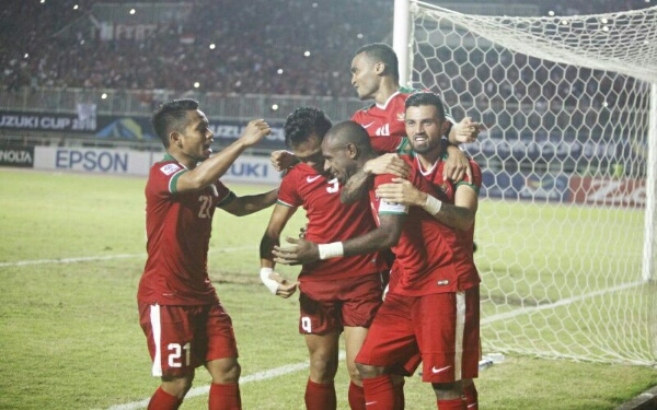 Indonesia Hajar Thailand di Pakansari