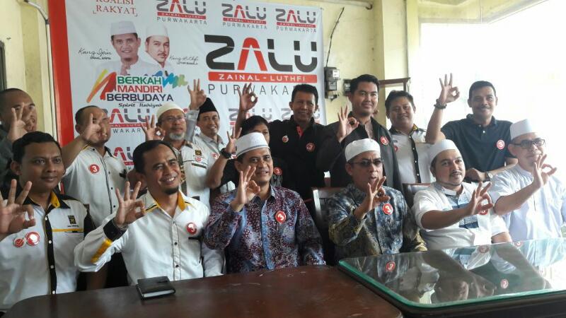 Paslon Zalu Dapat Dukungan dari DPD PKS Purwakarta