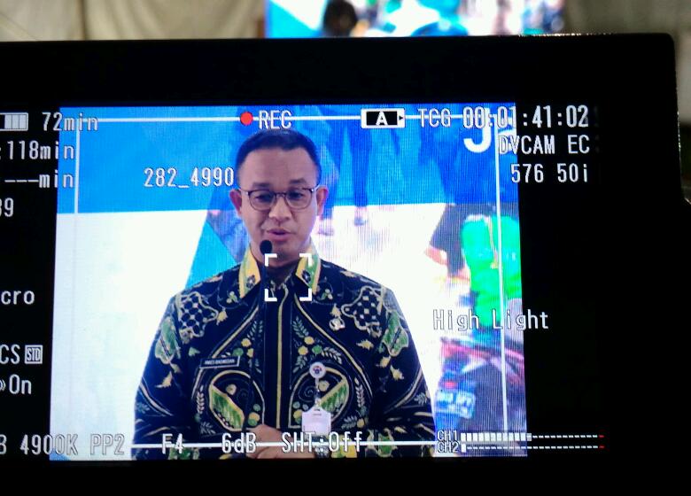 Anies Baswedan Resmikan Kawasan Berorientasi Transit