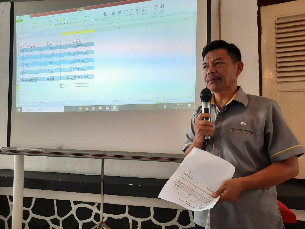 BPJS Ketenagakerjaan Purwakarta Bayar Jaminan Rp310 Miliar Selama 2019