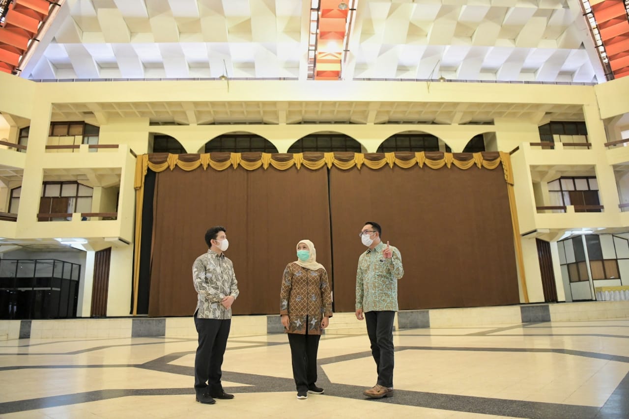 Ridwan Kamil Kunjungi Islamic Center untuk Desain Ulang