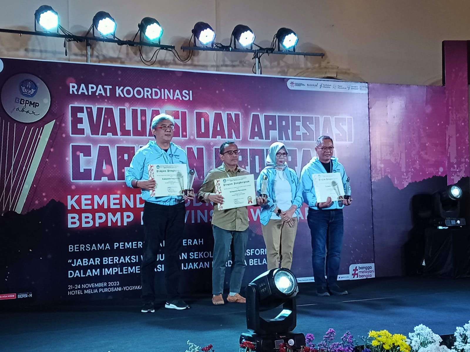 Disdik Purwakarta Borong Penghargaan Apresiasi Capaian Program Kemendikbudristek BBPMP Jawa Barat