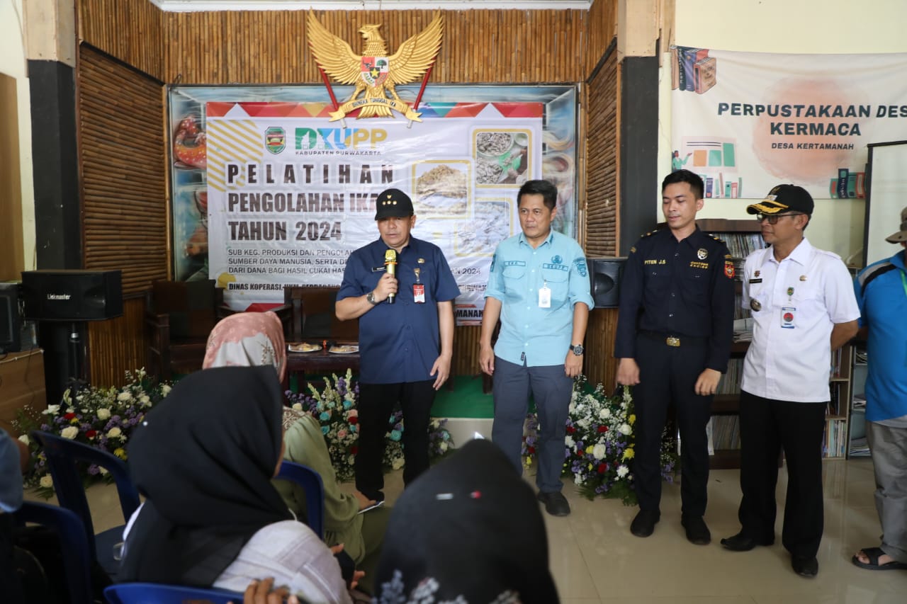 DKUPP Purwakarta Gelar Pelatihan Pengolahan Ikan di Kecamatan Jatiluhur