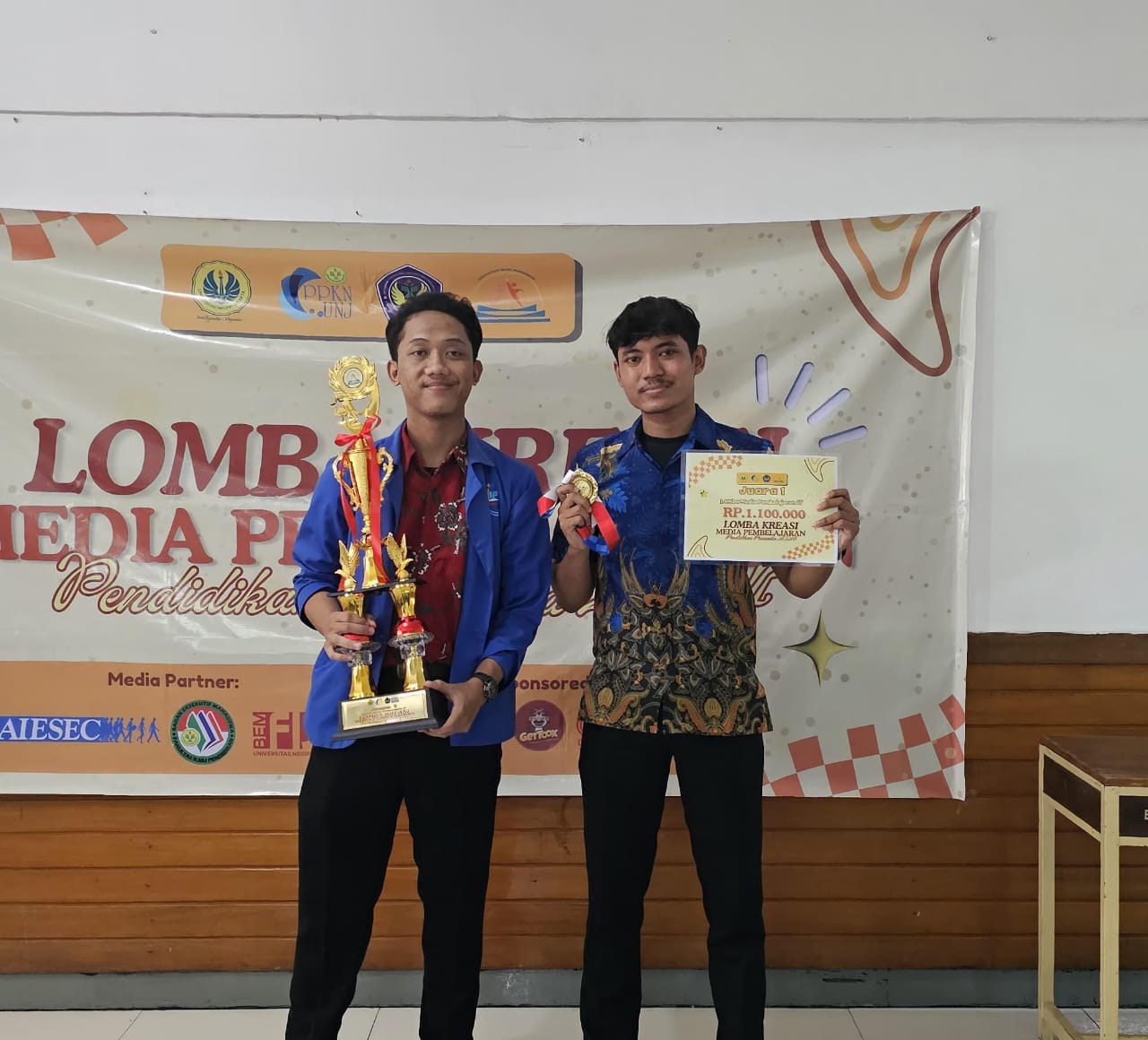 Mahasiswa PPKn Universitas Buana Perjuangan Karawang Raih Juara 1 Lomba Kreasi Media Pembelajaran Tingkat Nasional