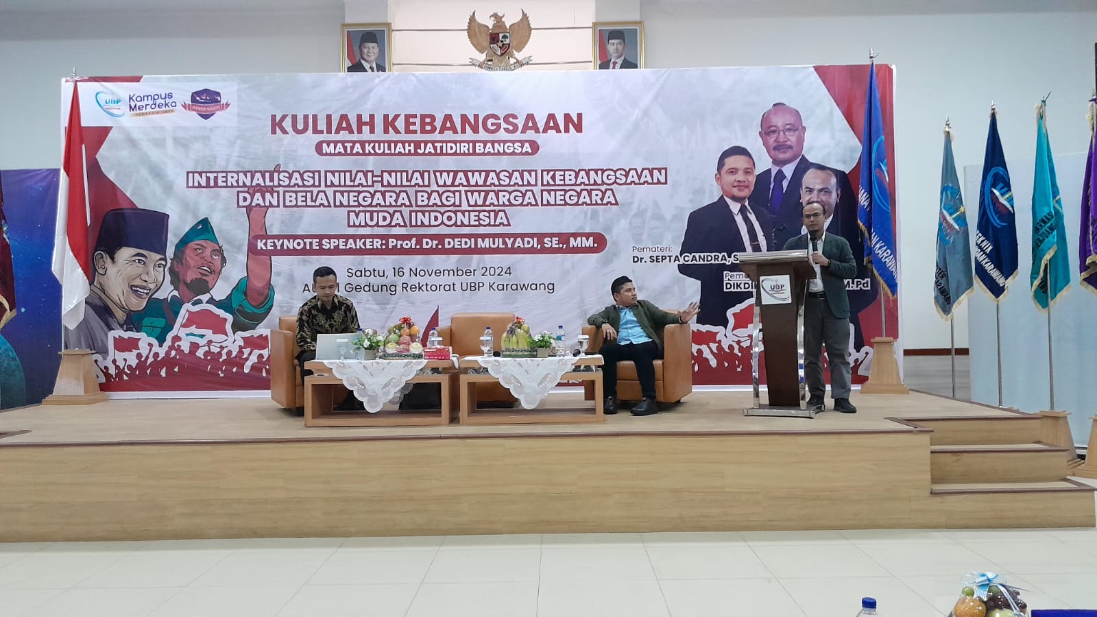 UBP Karawang Gelar Kuliah Kebangsaan untuk Generasi Muda Indonesia ...