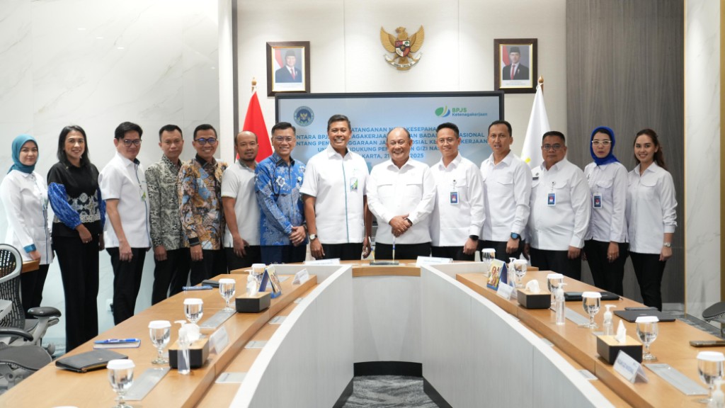 Dukung Program Pemerintah, BPJS Ketenagakerjaan dan BGN Sepakat Lindungi Seluruh Pekerja Di Ekosistem MBG